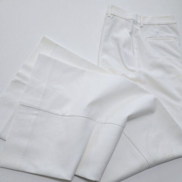 Lilly Pulitzer - Size 6 - Colletti High Rise Wide Leg Trouser Pant Coconut White - Picture 9 of 9